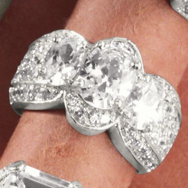 Triple Oval Ring