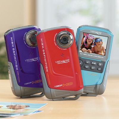 1080 hd camcorder by vistaquest