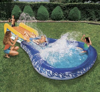 Wave Crasher Pool slide Set
