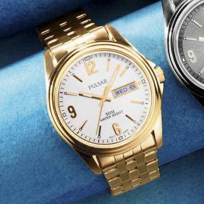 Mens Round Bracelet Watch By Pulsar
