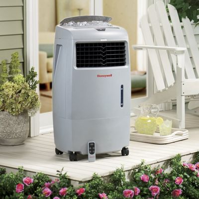 indoor outdoor evaporative air cooler by honeywell