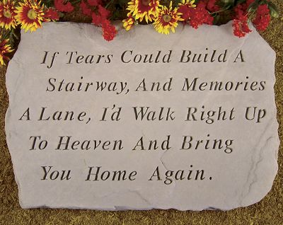 If Tears Memorial Stone