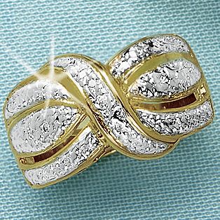 Diamond Twist Ring