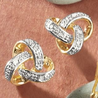 Knot Post Earrings X