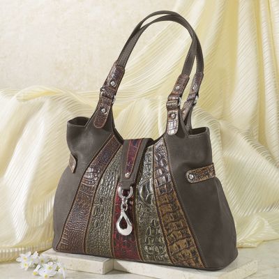 Isabel Tri tone Bag By Marc Chantal