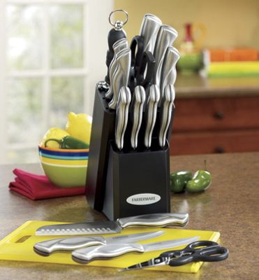 12 pc Stainless Steel Cutlery Set By Farberware Plus Free 4 pc Set