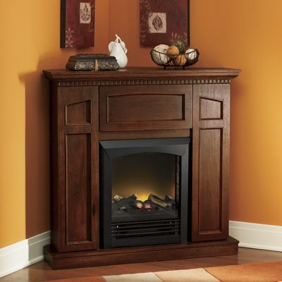 Convertible Electric Fireplace With Storage