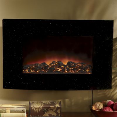 Wall-Mounted Fireplace