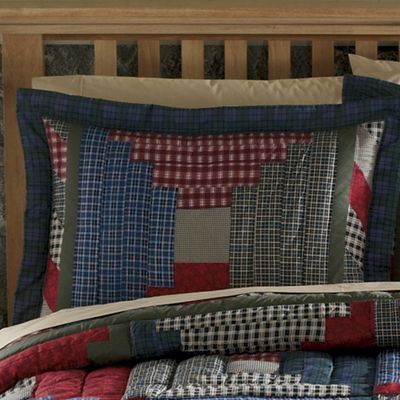 Log Cabin Sham