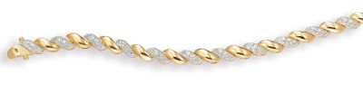 Two Tone Bar Bracelet