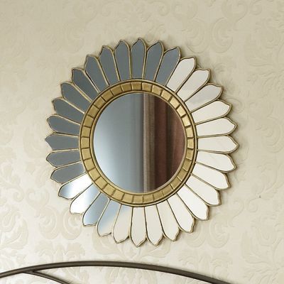 Dahlia Flower Mirror