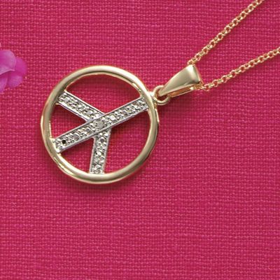 Pendant Peace Sign Z