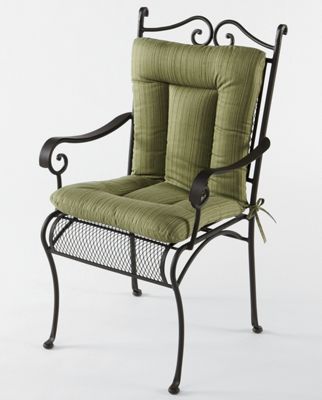 Wrought Iron Chair Cushion