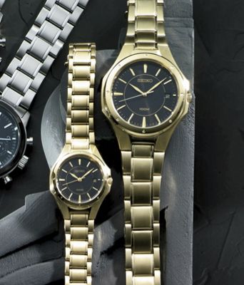 His and Hers Bracelet Watch By Seiko