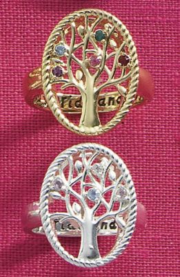 Ring My Pride and Joy Family Tree Birthstone