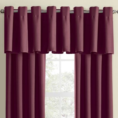 color connection thermal grommet valance by montgomery ward