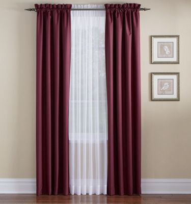 color connection thermal rod pocket panels by montgomery ward