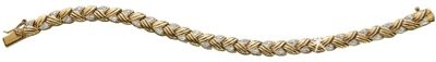 Diamond Braided Bracelet