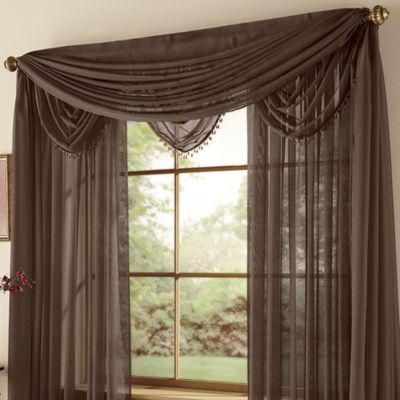 Emily Sheer Voile Valance
