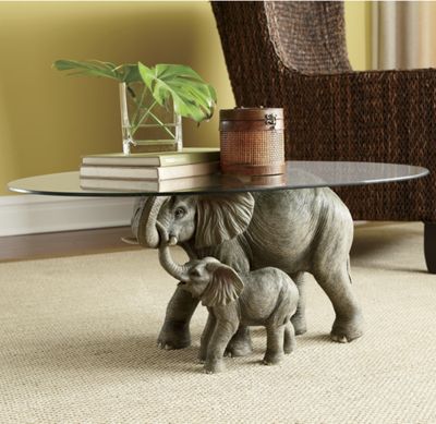 Coffee Table Elephant Emotion