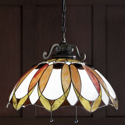 Pendant Iridescent Stained Glass