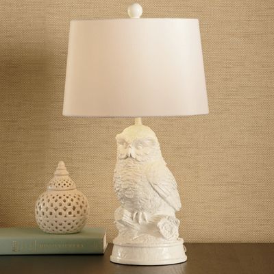 Lamp White Owl