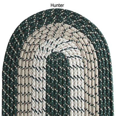 Braided 3 Pc Rug Set