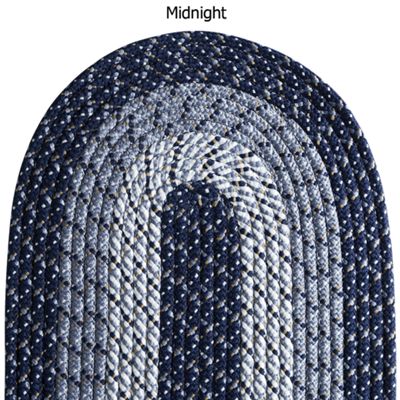 Braided 3 Pc Rug Set
