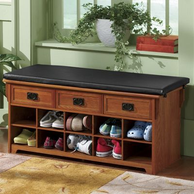 Mission Shoe Bench