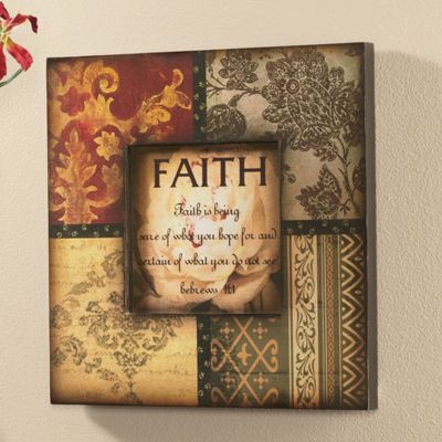 Wall Art Certain And True Faith