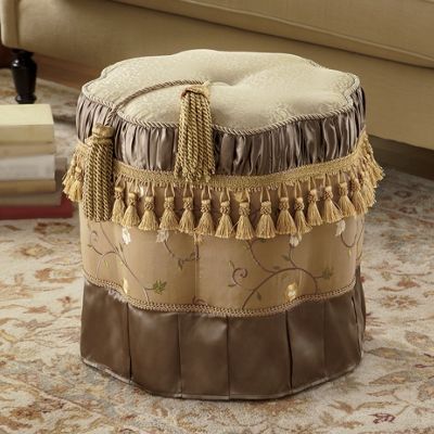 Ottoman Ornate Upholstered