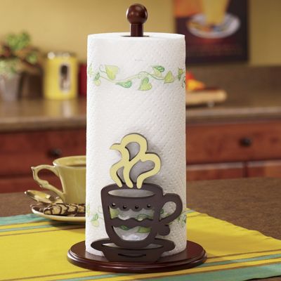 Coffee Paper Towel Holder