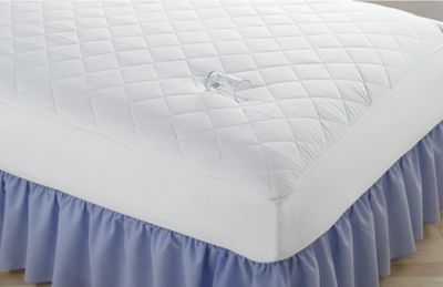 Mattress Pad with Microfiber Top Waterproof