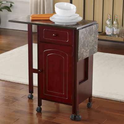 Kitchen Cart Marbleous On Casters