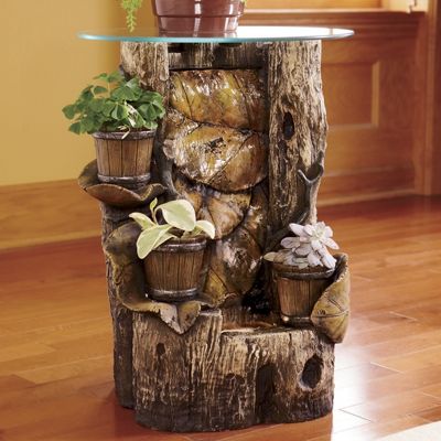 Forest Glen 3 Planter Fountain