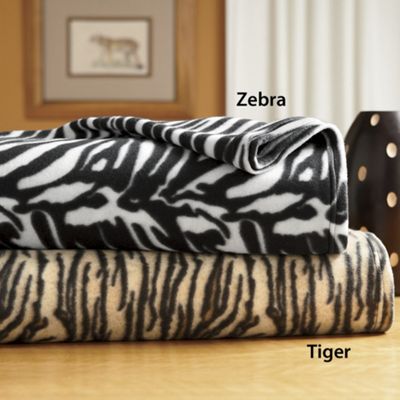 Exotic Printed Fleece Blankets