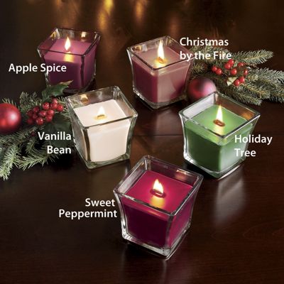 Crackling Flame Candle