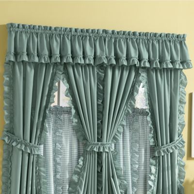 Mayfield Gingham Cape Cod Valance