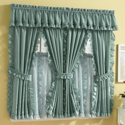 Mayfield Cape Cod Window Treatments In Solid and Gingham