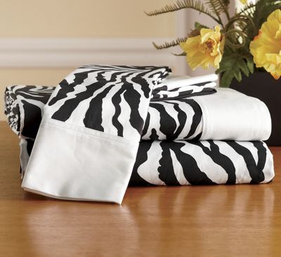 300 Thread Count Zebra Sheets