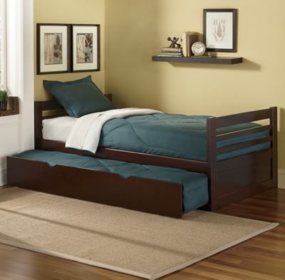 Espresso Trundle Bed