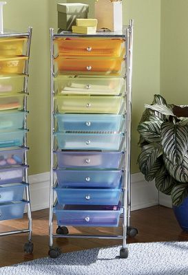 10 Drawer Colorful Storage