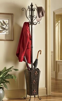 Fleur De Lis Coat Tree