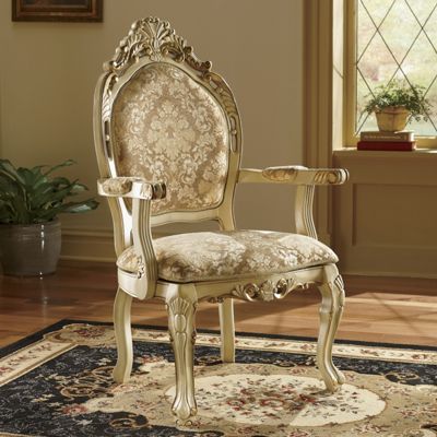 Ornate Ivory Chair