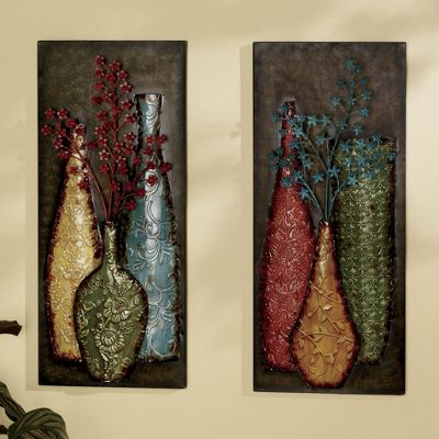 Set Of Two 3 D Wall Art