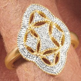 Vintage Oblong Ring