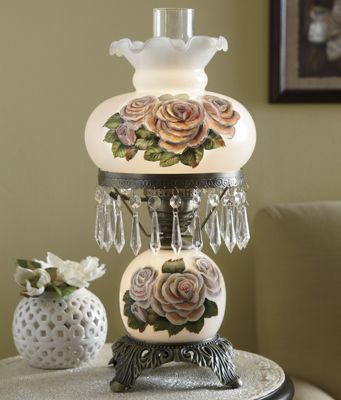 Southern Charm Rose Lamp