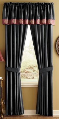 Kira Briston And Shanghai Embroidered Window Treatments