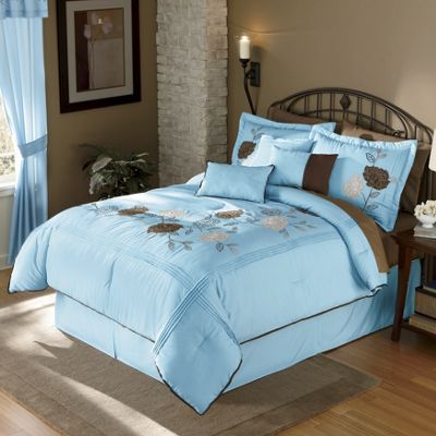 Valentina 7 Piece Embroidered Bed Set