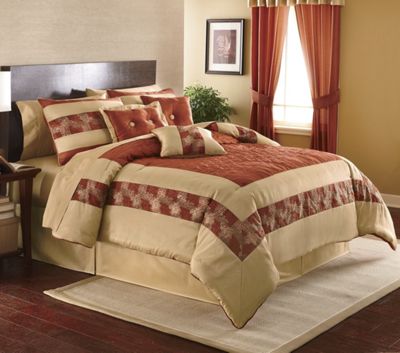 Bridgit Embroidered Bed Set and Window Treatments
